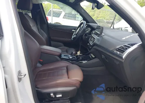 2022 BMW X3 xDrive30I из США, поврежденный, VIN 5UX53DP08N9M12047